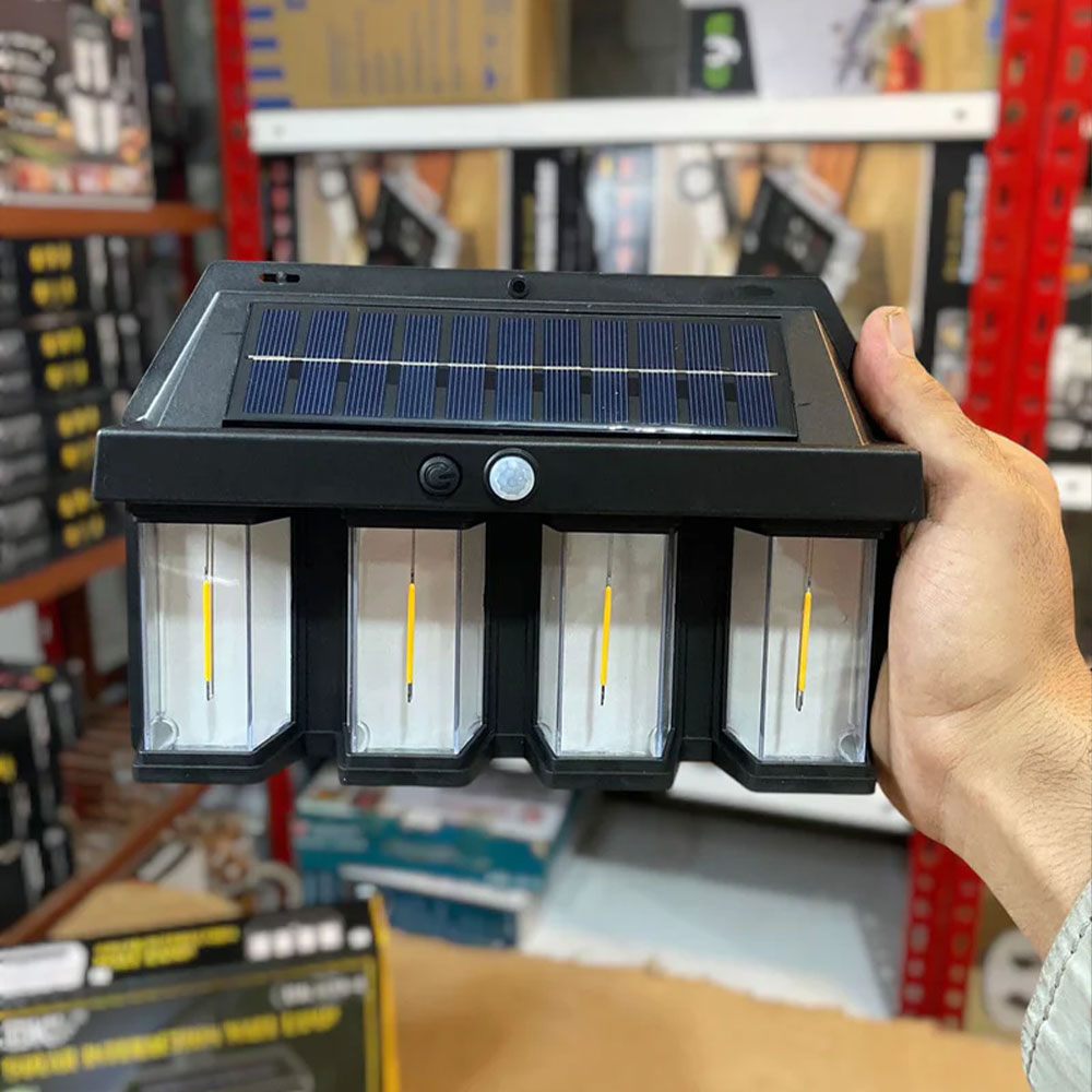 lampe solaire 4 leds