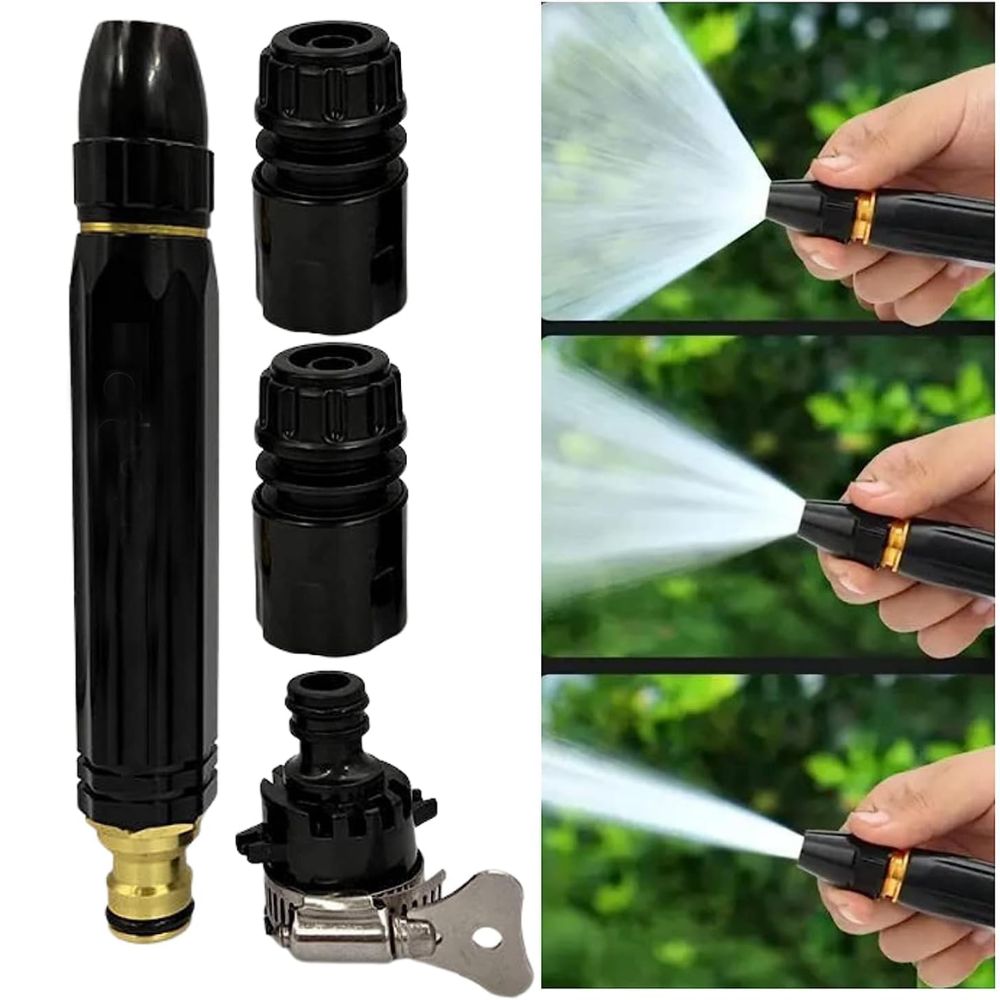 Pistolet d'Arrosage Haute Pression - Kit Universel de Nettoyage & Arrosage