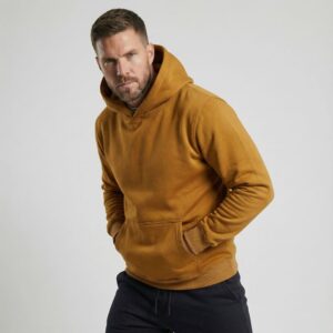 Sweat à Capuche Essentiel - Camel