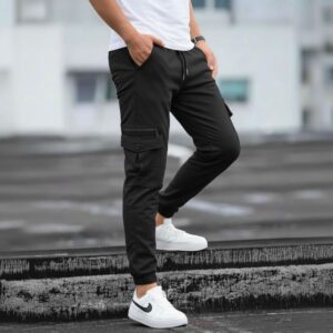 Pantalon Cargo - Noir