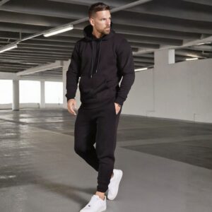 Ensemble Capuche & Jogging Noir